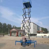 漯河500KG液压升降平台升降机定制厂家直销