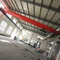 杭州起重机--海宁市10T15米LD型电动单梁起重机安装完成