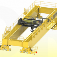 金华起重机厂家生产500T以下双梁欧式起重机