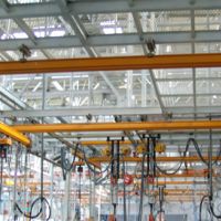 马鞍山起重机厂家专业生产单梁轻轨吊