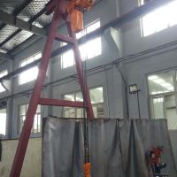 杭州起重机--萧山2T环链葫芦安装完成