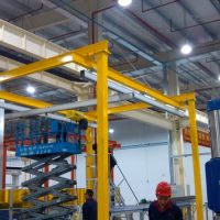 供应KHCRANE/锟恒起重铝合金轨道新型组合轻型起重机