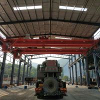 云南昆明起重机-双梁行车工作中