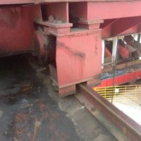 实拍！偏挂龙门小车 水平轮现场安装实物图