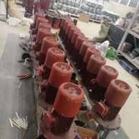 河南单梁运行0.4--3.0KW软启动实心转子安装现场