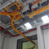 宁波起重机厂家供应—道岔式上部运输系统