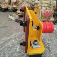 华研可拆卸型200轮矩形方管梁头单梁防脱轨