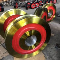 我们专业锻造起重车轮组