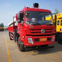 东风随货箱加长伸缩 东风8吨随车吊 济宁随车吊厂家定做