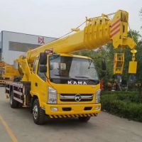 建筑吊装专用10吨吊车 双节腿10吨汽车吊 济宁吊车厂家