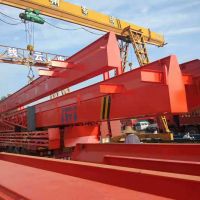 云南昆明起重机-单双梁起重机生产装车中