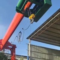 银川10吨低净空龙门吊起重机厂家