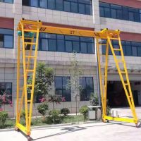 加工定制手动小型移动龙门架