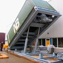 集装箱翻车平台