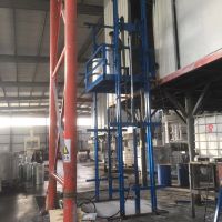 无基础导轨式液压升降货梯安装