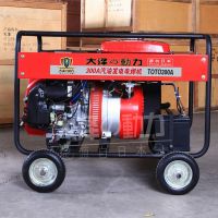 大泽300A双缸发电电焊机