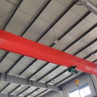 杭州起重机--湖州市禹越镇加高端梁桥式起重机交工