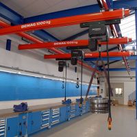 辽宁营口kbk柔性组合式悬挂起重机