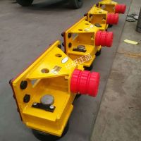 提梁机门机轨道高低不平有弧度弯道防脱轨防啃轨防上轨防出轨