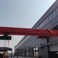 湖州市德清县LDA型电动单梁起重机安装完成