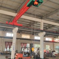 杭州起重机--嘉兴市桐乡市端梁加高配低净空电动葫芦起重机交付