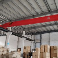 杭州起重机--海宁盐仓农发区LDA型电动单梁起重机完工