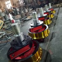 河南起重车轮组批量生产中
