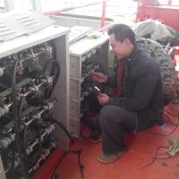 双梁起重机安装现场—兰州 新区  中国八冶