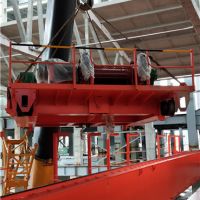 豫光金铅集团再生铅项目    双梁桥式起重机安装现场