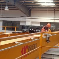 欧式起重机安装现场——广西南宁