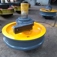 河南车轮组发货现场河南德克起重生产