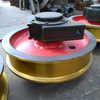 河南车轮组发货现场河南德克起重生产