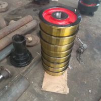 河南车轮组发货现场河南德克起重生产500车轮片