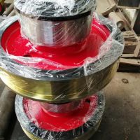 河南车轮组发货现场河南德克起重生产