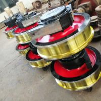 河南车轮组发货现场河南德克起重生产