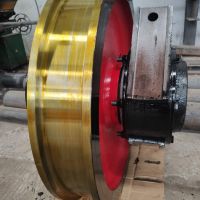 河南车轮组发货现场河南德克起重生产