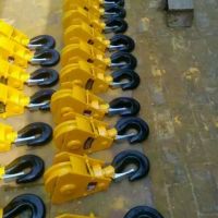 河南吊钩组发货现场河南德克起重生产