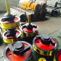 河南车轮组发货现场河南德克起重生产