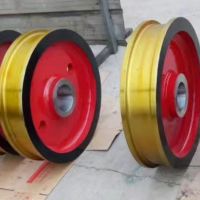 河南车轮组发货现场河南德克起重生产