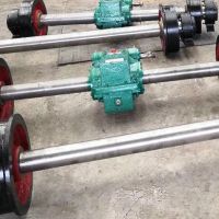 河南车轮组发货现场河南德克起重生产