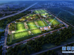 武汉光谷足球体育公园计划年底建成 含14块足球场地