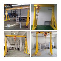 车间专用无轨电动小龙门360度旋转