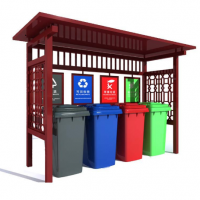 天祥户外垃圾分类亭广告牌宣传栏垃圾回收亭 可定制 厂家直销