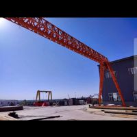 鹏升单梁起重集使用现场