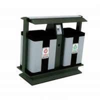 河南天祥 户外二分类环保果皮箱 （小区/公园/街道/学校）