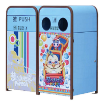 河南天祥  户外环卫分类果皮箱 （小区/公园/学校/街道）