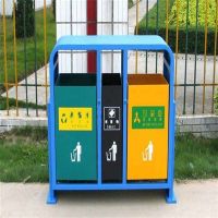 河南天祥室外垃圾箱三分类果皮箱户外垃圾桶量大  支持批发定制