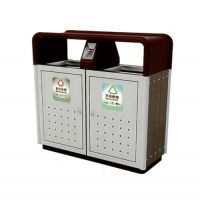 户外二分类果皮箱环卫垃圾桶 河南天祥     支持订制