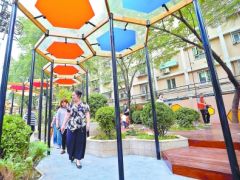 老街坊参与设计 三庙社区花园迎客