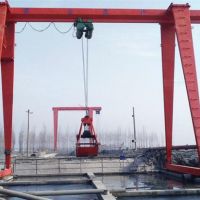 镇江抓斗式龙门吊 丹阳门式起重机